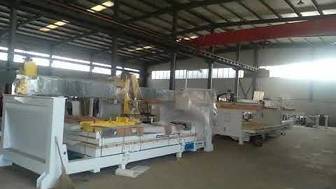 OMC CNC 5 axis stone bridge cutting processing machine --waiting to be shipped