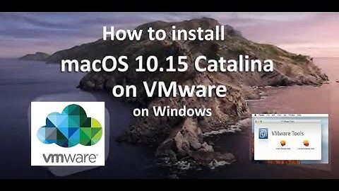 How to Install macOS 10.16 Catalina on VMWare on Windows PC