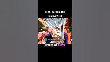 Beast Gohan And Gamma 2 Lol 🤯 #crashout #gamma2 #sparkingzero #dragonball #dbz