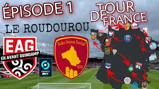 VLOG Guingamp - Rodez | J11 Ligue 2 | Ambiance et Résumé | Tour de France des stades Épisode 1