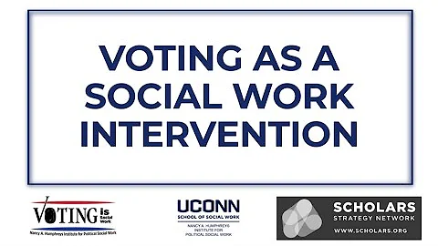 Voting as a Social Work Intervention