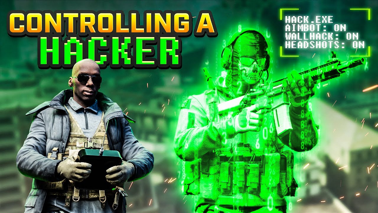 I got to CONTROL A HACKER for a Game of WARZONE!! (Most Advanced Hacker ...