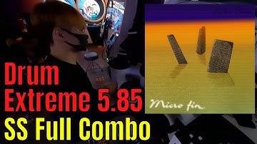 [GITADORA NEX+AGE] Micro fin Extreme Drum 5.85 SS FC
