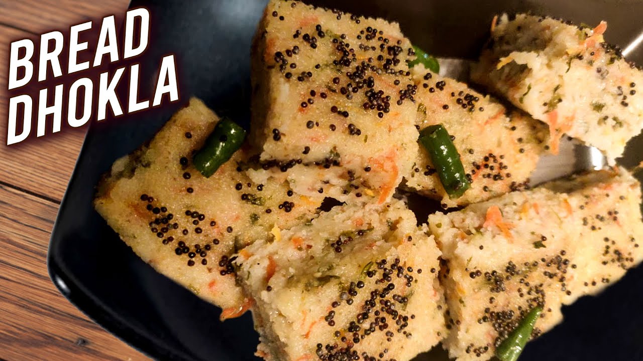 Bread Dhokla | Instant Bread Dhokla | Quick & Easy Breakfast Recipe | BREAD Recipes | Ruchi | Rajshri Food