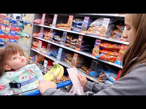 grocery-shopping-with-reborn-toddler-and-reborn-baby-at-walmart-and-shopping-haul