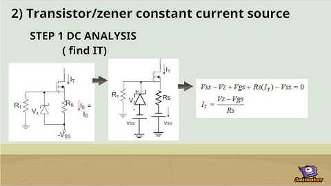differential amplifier CONSTANT CURRENT version FET