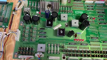 Stern/Sega WhiteStar I/O Driver Board Test from Austin Powers