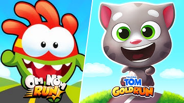 New video 🎖️💸 🎖 Talking Tom gold run vs om nom: run | Android Gameplay - full screen #Part 1