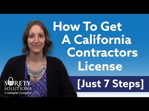 Video: Hoe verleng je een verlopen California Contractors License?