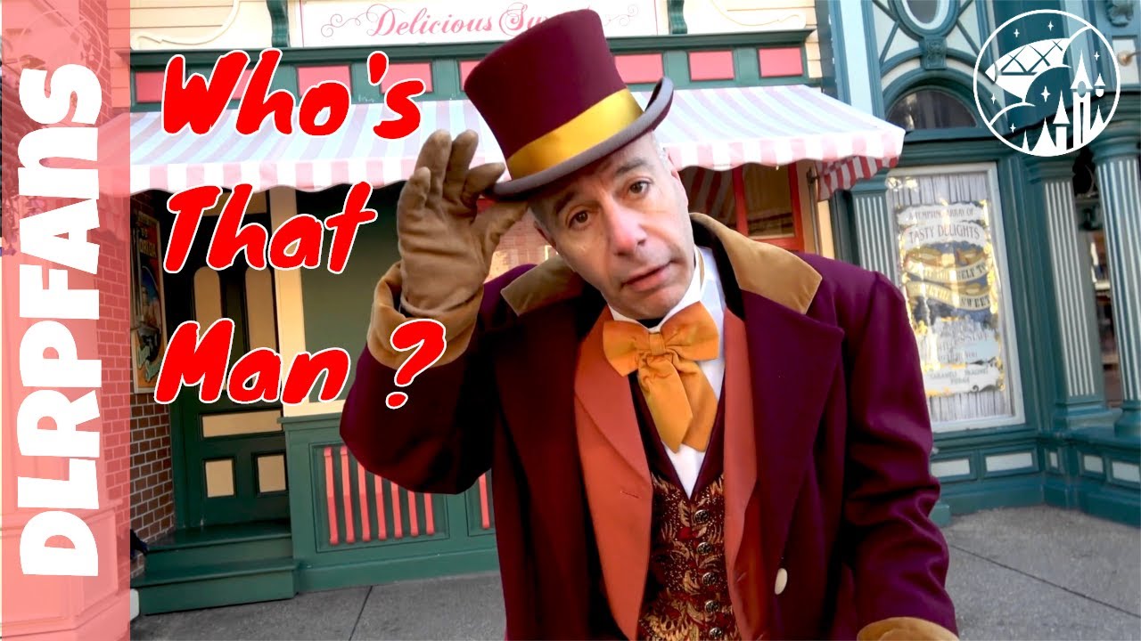 Monsieur Paradis Owner of the Lucky Nugget at Disneyland Paris