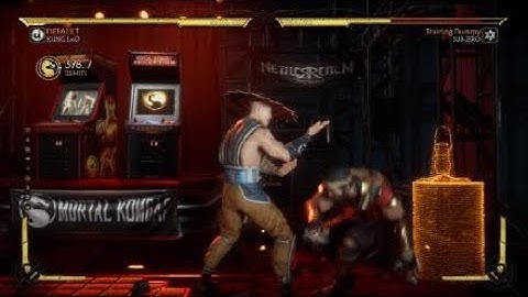 Kung Lao Meterless Corner Combos