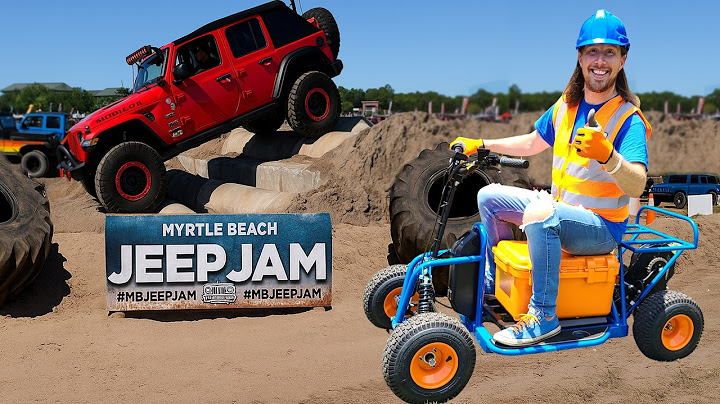 🚙💨Jeeps on the Beach! Muddy Jeeps with Handyman Hal