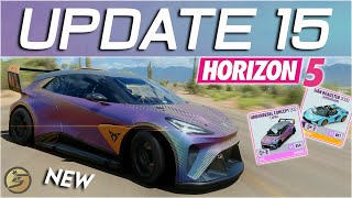 FIRST LOOK at Forza Horizon 5 Update 15 (AVAILABLE NOW!)