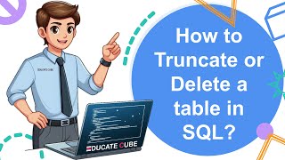 How to Truncate/Delete table in SQL
