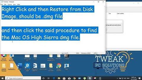 Creating MAC OS using Transmac