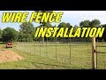 Wire fence instalation for your orchard or garden