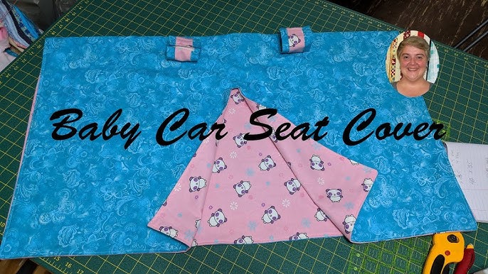 How to Make Baby Car Seat Strap Covers DIY with FREE Pattern - Coral + Co.