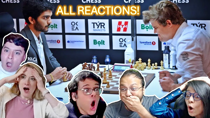 Chess world REACTS to Carlsen BLUNDER and Gukesh Victory!