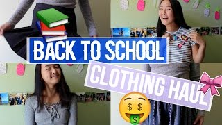 Back To School Clothes Try On Haul