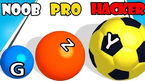 NOOB vs PRO vs HACKER - AZ Run Part 2 | Gameplay Walkthrough (Android,iOS)