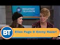 Ellen Page & Emmy Raver-Lampman are here! (Stars of the Umbrella Academy)