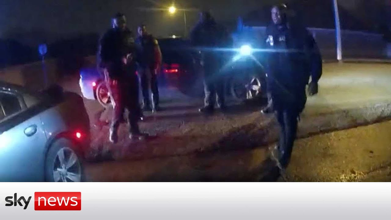Film backdrop image for Tyre Nichols arrest 'a deadly traffic stop' (2023)
