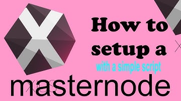 How to setup XIOS masternode