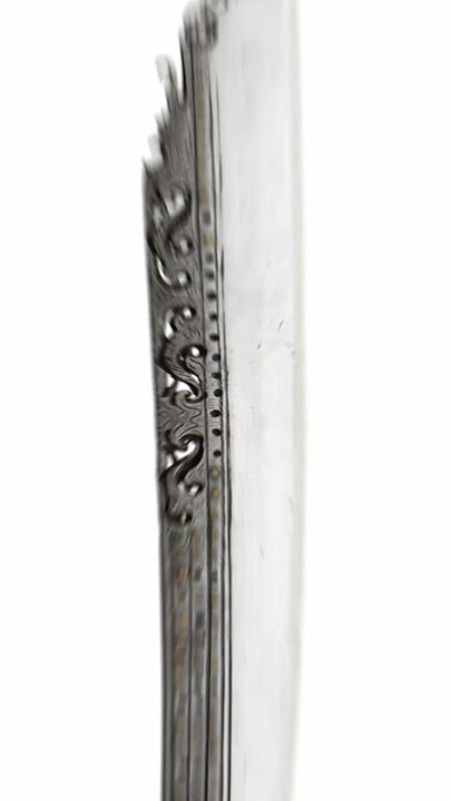 mandau Kuno Dayak full tatahan 1