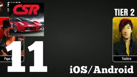 CSR Racing - Gameplay Walkthrough Part 11 - Tier 2 (iOS,Android)