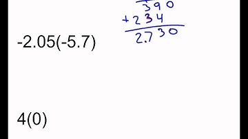 1.3 Multiplying and Dividing Real Numbers Example 1