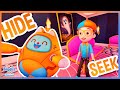 Hide and Seek with Blippi and Tabbs - Blippi Roblox | Educational Videos for Kids