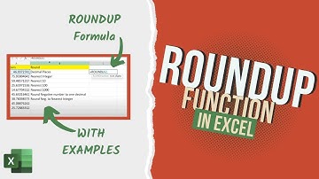 How to use ROUNDUP Function in Excel (With Examples) 🔥🔥