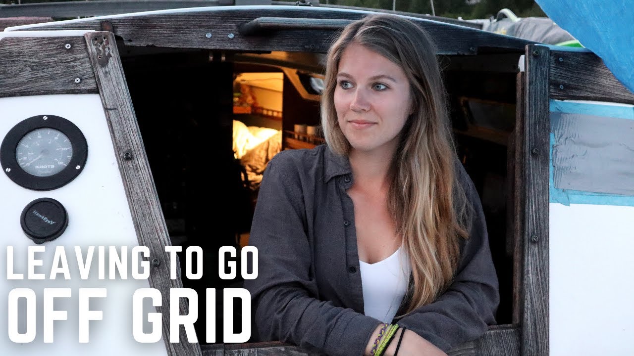 Preparing to Go Off Grid in our Tiny Home (waiting for a weather window...)