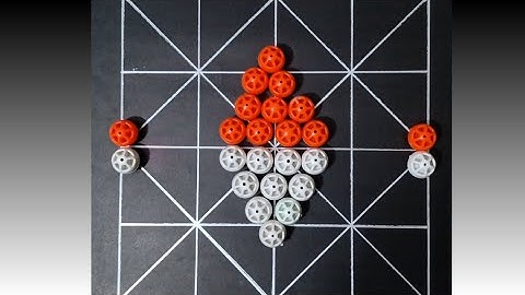 12 beads village style game  || 2 player mind game || learn to play