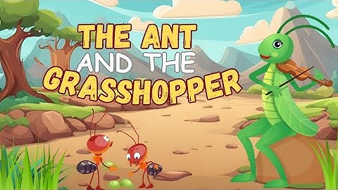 The Ant and the Grasshopper| Moral English Stories for Kids| Storytime Funland