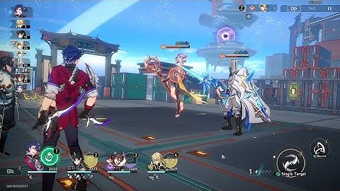 Lv. 20 Sampo, 0 Cycle Clear, MoC 10, Team 1 (Dan Feng Version) | Honkai: Star Rail