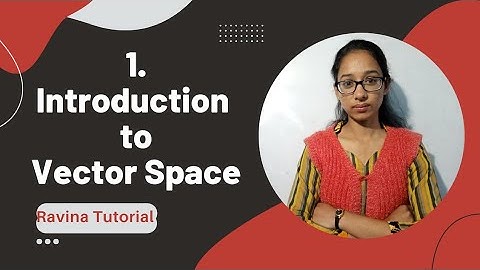 what is vector space | vector space in hindi | Vector space example | Ravina Tutorial