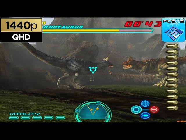 Dino Stalker - PS2 Gameplay UHD 4k 2160p (PCSX2) 