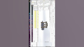 4 inline Cylinder Engine assembly & motion Study