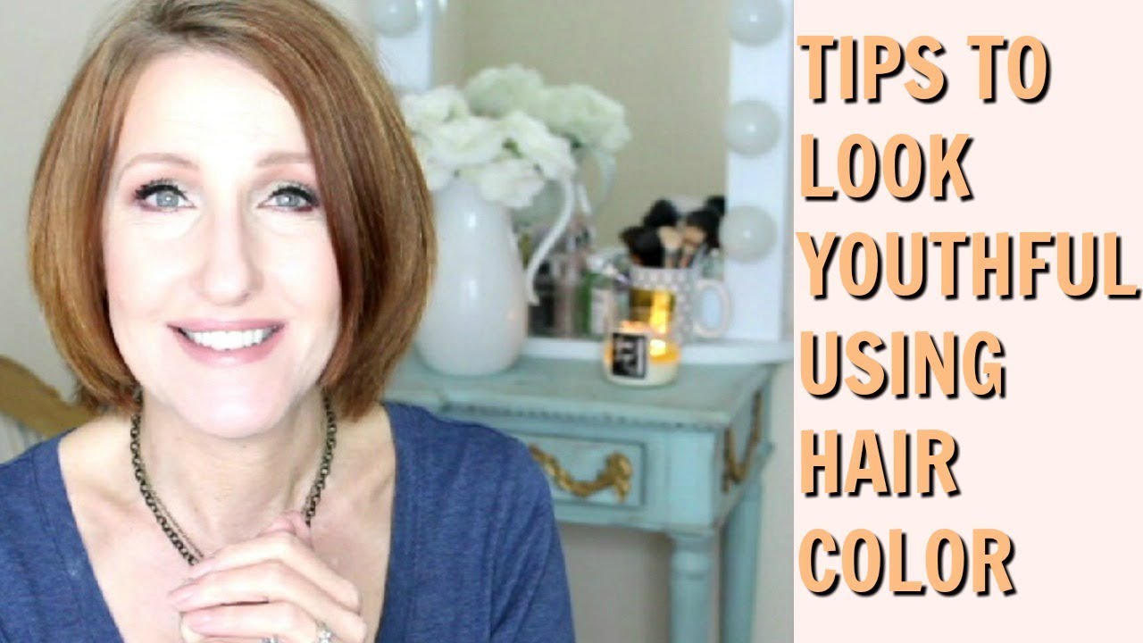 HAIR COLOR OVER 50 TIPS ON LOOKING YOUTHFUL YouTube