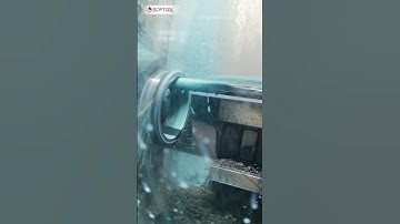 ⚙️ 25mm x 10D Damping Bar | Deep Hole CNC Cutting Test Without Vibration #cnc #machine #automobile