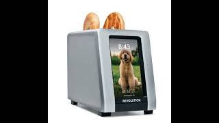 Seeking toast perfection? Revolution R180 Connect Plus Smart Toaster
Techstination, your destination for gadgets and gear. I’m Fred Fishkin. It’s a toaster that you won’t be hiding on the kitchen counter. The Revolution R180 Connect Plus Smart Toaster….has a beautiful touch screen that can display time, date and weather or act as a digital photo frame. And when you want to toast…select from dozens of bread options and select the precise doneness you want from images. And it is fast. CEO Tom Klaff says it is called InstaGlo Technology..
“Well it starts with better heat. Our tag line really is better heat makes a better appliance, which makes better food.”
We’re really impressed….the toast is perfect every time. Butt the technology, as you might expect, doesn’t come cheap. The R180 Connect Plus Smart Toaster sells for about 450 dollars at RevCook.com (https://revcook.com/) .
You can find us at Techstination.com. I’m Fred Fishkin. Seeking toast perfection? Revolution R180 Connect Plus Smart Toaster
