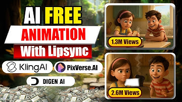 How To Create AI Animated Videos with Lip Sync / AI Lip Sync Tutorial