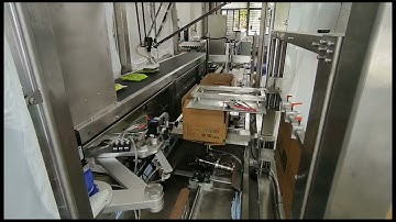 3 in 1 Automatic Packing System, Carton Erector, Carton Sealer, Top load Case Packer All in 1 System
