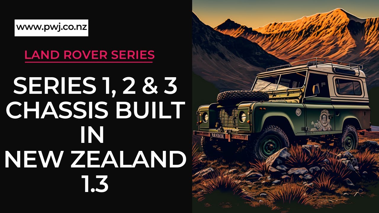 How to build a Land Rover 'Series' Chassis jig 1.3 - YouTube