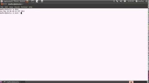 Shell Scripting Tutorial 3  View System Date, Calender‬   YouTube