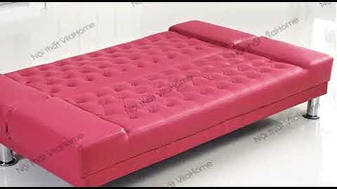 Mẫu ghế sofa giường 2 trong 1 tiện lợi, sang trọng