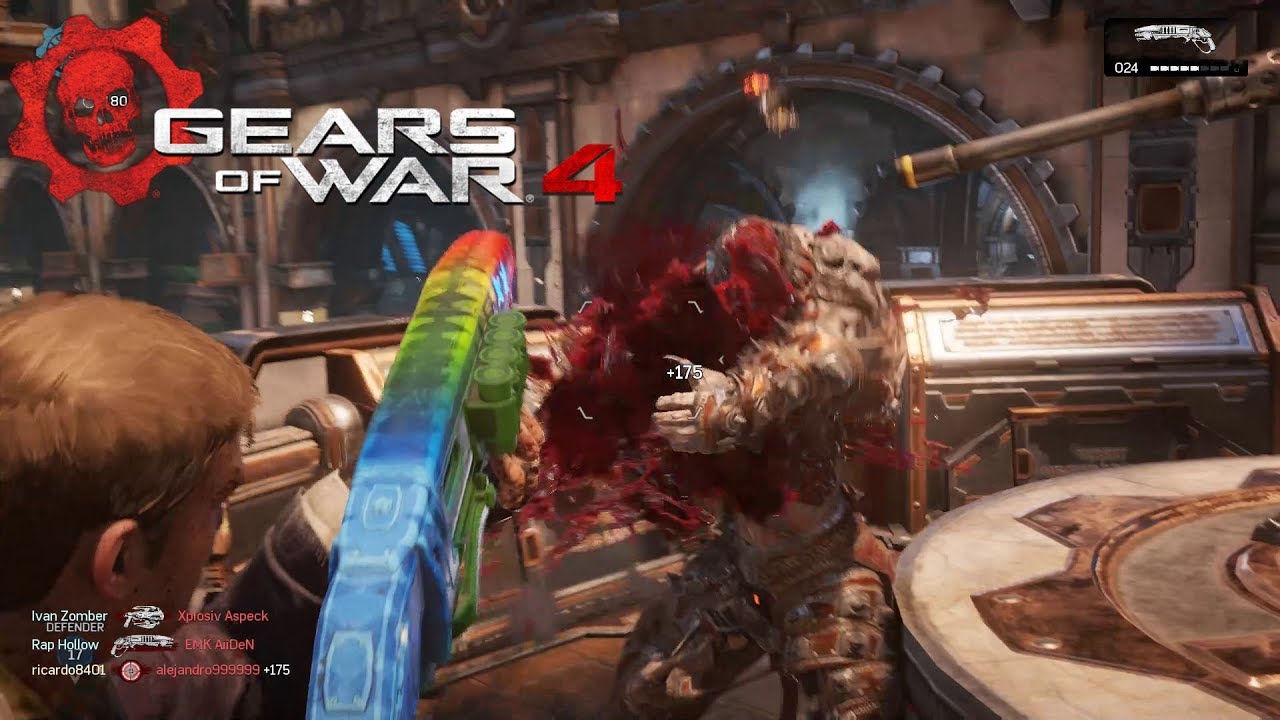 Gears of War 4 (GOW4) PC Gameplay | Con Fgante y Team Rap | 1080p 60fps gow4 acts
