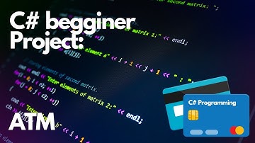 C# Beginner Projects: ATM | Coding Tutorial