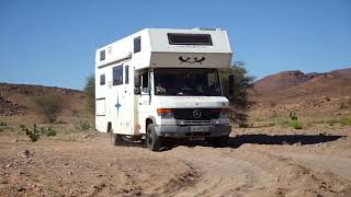 Marokko Erster Versuch Mercedes Vario 2Wd Im Sand